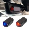 Car Fake Security Light Solar Powered Simulated Dummy Alarm Wireless Warning Anti-Theft Caution Lamp LED Flashing Lights.