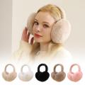 Fashion Winter Warm Earmuffs Fluffy Ear Muff for Women Soft Plush Earmuffs Girls Boys Cold Weather Ear Warmer Foldable Earflaps. 
