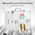 Fours medical box organizer pill box first aid kit aluminum first aid box 30*24*21 cm. 
