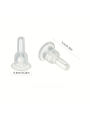 50/100 Pcs Earring Plug Completely Wraps the Earplug, Perfect for Jewelry Making. 