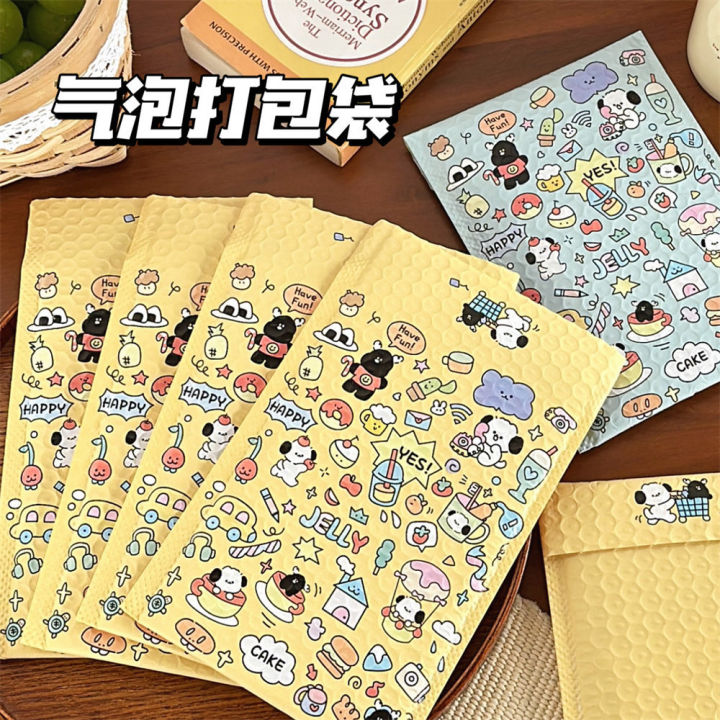 10pcs/Jelly%20Dog%20Cute%20Express%20Waterproof%20Packaging%20Bag,%20Shockproof%20Bubble%20Bag%20-%20Image%202