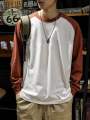 Summer Full Sleeve Baseball Cotton Tshirt For Men. 