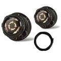 1pair Metal Wire Swivel Automatic Buckle Rope Sneaker ShoeLaces for Kids/Adult No Tie Shoe Laces Quick Lock Shoestrings Sneakers. 