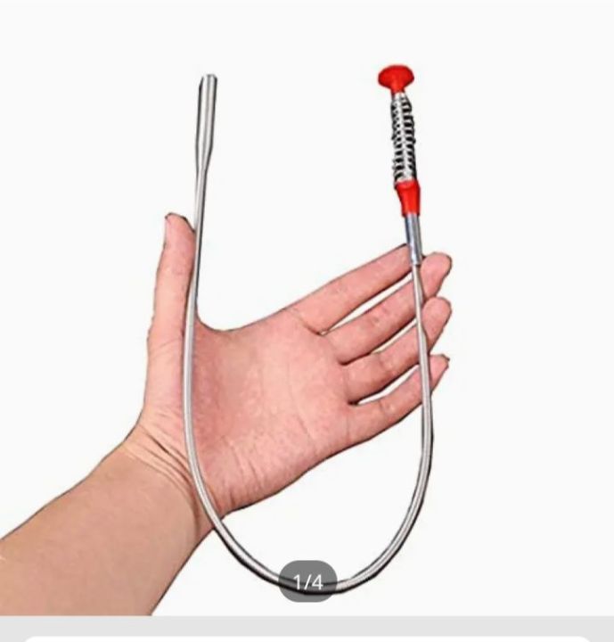 Stainless Steel Kitchen Sink Cleaning Hook Sewer Dredging Device Drain ...