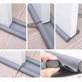 93*10cm Waterproof Seal Strip Draught Excluder Stopper Door Bottom Guard Double Silicone Rubber Seal Dustproof Soundproof. 