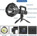 Multi-function Portable Searchlight Emergency Lights 90000 Lumen LED Super Bright Searchlight - W5120. 