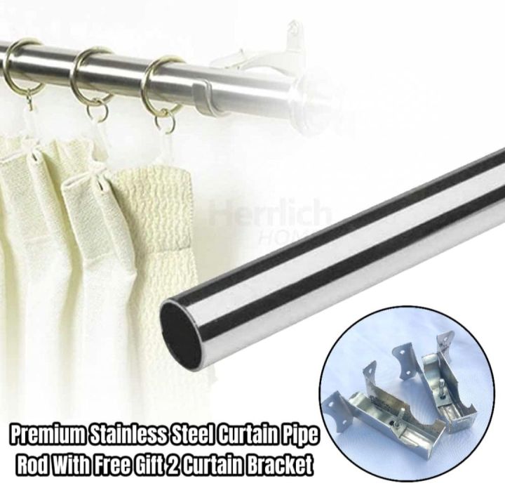 Premium%20Stainless%20Steel%20Curtain%20Pipe%20Rod%20with%202%20Curtain%20Brackets%20Free%20%20-%20High%20Quality%20Home%20Decor%20Solution%20-%20Image%206