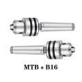 MT1 MT2 MT3 MT4 B10 B12 B16 B18 0.6-6/1-10/1-13/3-16/5-20 Morse Tapper Shank Drill Chuck Arbor Lathe CNC Drill Machine Wood. 