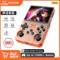Open Source R36S Retro Handheld Video Game Console Linux System 3.5 Inch IPS Screen Portable Pocket Video Player 64GB 128G Games. 