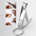 Ultra Thin Nail Clippers Collapsible Portable Travel Fingernail Keychain Scissors Cutter Stainless Steel Manicure Tools Kits. 