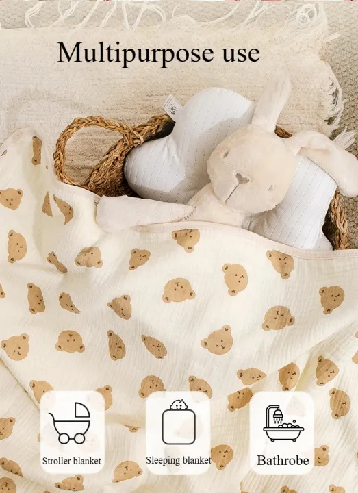 Baby%20Bath%20Towel%204%20Layers%20Gauze%20Cotton%20Cloak%20Towel%20with%20Hat%20Infant%20Four%20Seasons%20Hooded%20Cartoon%20Bathrobe%20Toddler%20Soft%20Bath%20Towel%20-%20Image%204