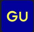GU Japan Official Store Chain Cross Body Pouch - Discounted PU Leather Item, Authentic Japanese Fashion. 