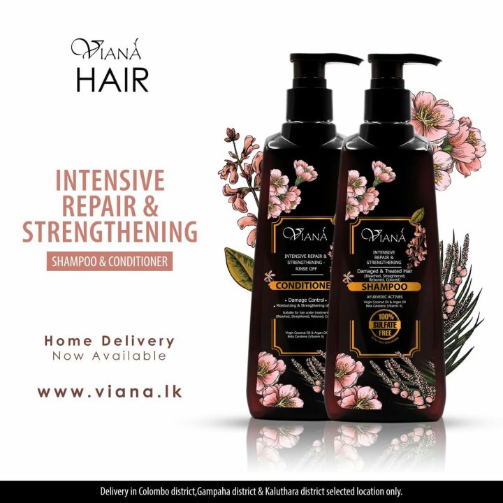 viana straight hair shampoo and straight conditioner