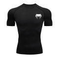 Compression T-Shirt Men Bodybuilding Sportswear Short Sleeve Quick Dry Workout Shirts Sport Tops Tee Gym Running T-shirt Men. 