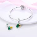 925 Sterling Silver Fruits And Vegetables Series Charms Beads Fit Original Fine Bracelets S925 DIY Jewelry Gifts Accessory. 
