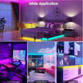 WiFi LED Strip Light Tuya Smart Life Flexible Light Lamp USB RGB5050 Desktop Screen TV BackLight Diode Tape Support Alexa. 