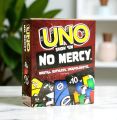 lUNO Show 'Em No Mercy Card Game with Tougher Rules – Extra Cards & Penalties – Fun Family Game for Kids & Adults – Parties & Travel Nights. 