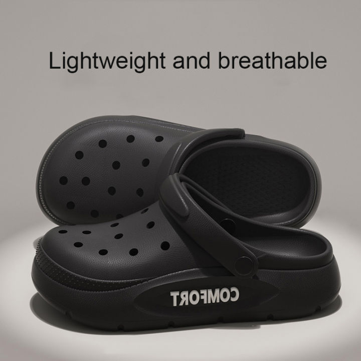 Women's%20Men's%20Slippers%20Summer%20Anti-Slip%20Couple%20Hollow%20Covered%20Toe%20Indoor%20Outdoor%20Casual%20Thick%20Bottom%20Sandals%20for%20Home%20Adults%20-%20Image%205