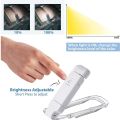 USB Rechargeable Book Reading Light Lamp, Portable Clip-On Led Reading Light, 3 Amber Colors & 3 Brightness Dimmable, Perfect For Book Lovers.