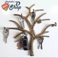 Key Holder Tree Design Wall Hanger for Keys and Key Chains, 7 Hooks, Decorative Home Wall Rack, Durable High Manganese Alloy Steel, Easy to Mount. 