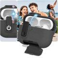 2025 For AirPods Pro 3 Case with Secure Lock & Lanyard For AirPods Pro3 Case Protective Cover with Phone Stand For AirPods Pro 3.
