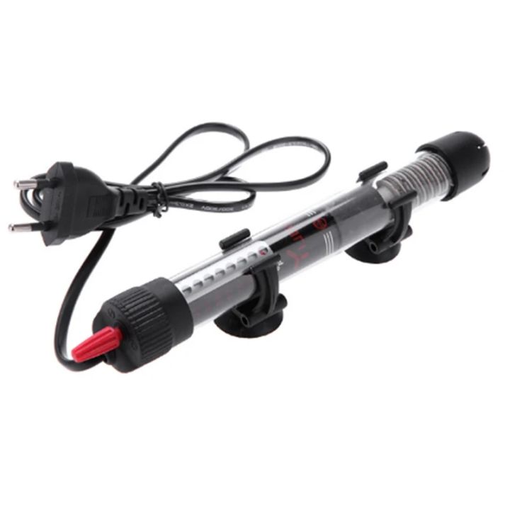25W/50W/100W/200W/300W Aquarium Submersible Fish Tank Automatic Water Heater Constant Temperature Heating Rod EU Plug