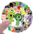 55Pcs Incredibox Sprunki Stickers Sprunki DIY Stickers Scrapbooking Phone Luggage Skateboard Waterproof Decals. 