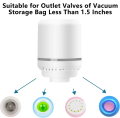 Electric Air Pump for Vacuum Bags - Labor-Saving Compression Tool Compatible with EU USA UK Japan Plug for Clothes Storage.
