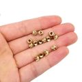 50/100pcs M1.6 M2 M2.5 M3 M4 Solid Brass Copper Embed Insert Nut for Hot Melt Heat Injection Molding Double Twill Knurled Thread. 