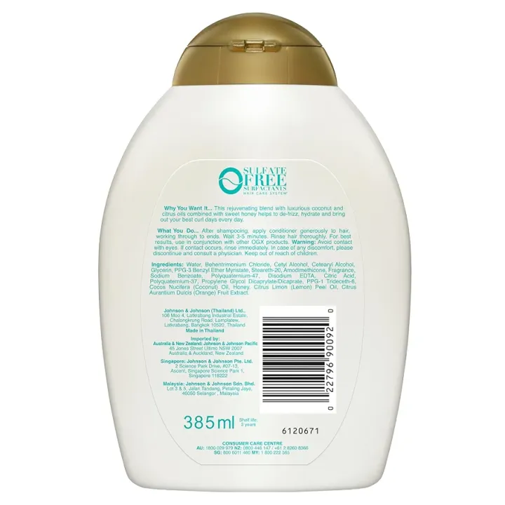Ogx%20Quenching%20+%20Coconut%20Curls%20Conditioner%20For%20Curly%20Hair%20385mL%20-%20Image%202