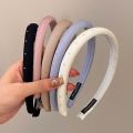 1 Piece Girl's Hair Hoop Princess Headband Decorated with Pink Mesh Flowers Hair Bands for Girls  Headwear Haar Accessoires. 