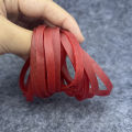 100pcs Red Color Elastic Rubber Bands Home Office School Stationery Supplies Packaging Tie Stretchable Sturdy Elastics Bands. 