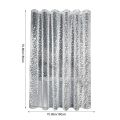 Bathroom Shower Curtain Transparent Lining Waterproof Bathtub Bathing Cover PEVA Mildew Proof Cobblestone Curtain with Hooks. 