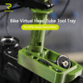 RRSkit Bike Virtual Head Tube Maintenance Rack Portable Bicycle Repair Tool Organizer Tray Anti-slip Stand For MTB Road Gravel. 