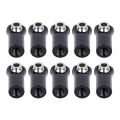 10Pcs Metal M4 Link Tie Rod Ends Ball Joint CW Thread for 1/10 RC Crawler Axial SCX10 TRX4 D90 Tamiya Upgrade Parts.