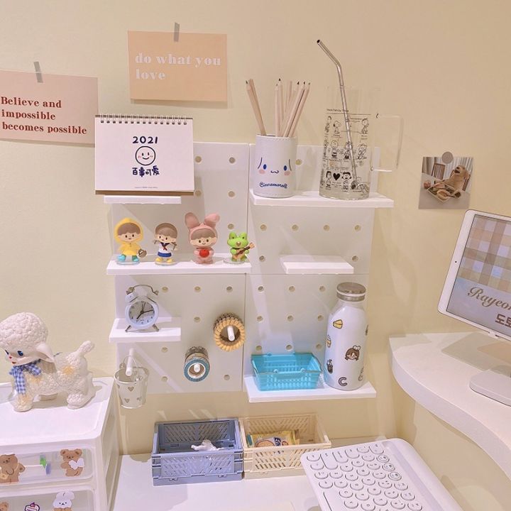 ⚡Ready to ship⚡️ Wall shelf, wall shelf, wall shelf, double-sided adhesive, instead of wall drilling, yes, room decoration can be used