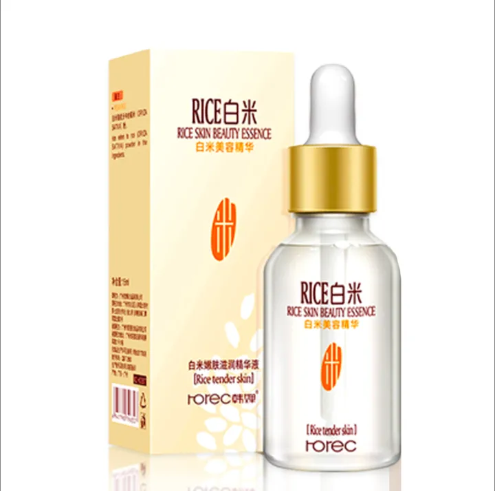 Rorec Rice Skin Beauty Essence White Rice Brightening & Anti-Aging ...