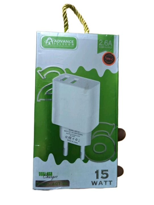 Advance%20/%20%20Excel%20E300%2015W%202.6A%20Quick%20charging%20Fast%20charger%20High%20Performance%20Micro%20USB%20/%20Type%20C%20-%20Image%203