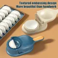 New 2 In 1 Dumpling Maker Dumpling Mold Dumpling Skin Wrapper Mould Dough Press Maker Kitchen Dumpling Noodles Making Tool. 