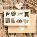 50PCS Retro Stationery Pen Holder Graffiti Stickers Guitar Notebook Luggage DIY Waterproof Stickers.