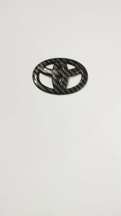 Toyota Steering Logo Wheel Monogram Carbon, For Car.
