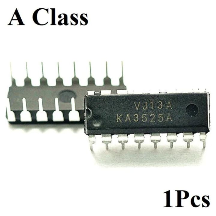 A Class KA3525 PWM IC SG3525 3525 Regulating Pulse Width Modulator IC PWM 16 Pin Leads DIP-16 Dual In Line Package Chip