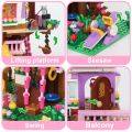 Friends City Tree House Summer Holiday Villa Castle Building Blocks Sets Garden Model DIY Toys Kids Girl Boy Child Birthday .