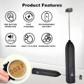 MINI Milk Frother USB Rechargeable 3 Speeds Foam Maker Coffee Whisk Mixer Electric Handle Blender Egg Beater.