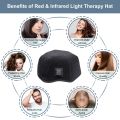 660nm 850nm Near Infrared LED Red Light Therapy Hat Device for Hair Growth Cap Prevant Loss Head Relaxation Relief Scalp. 