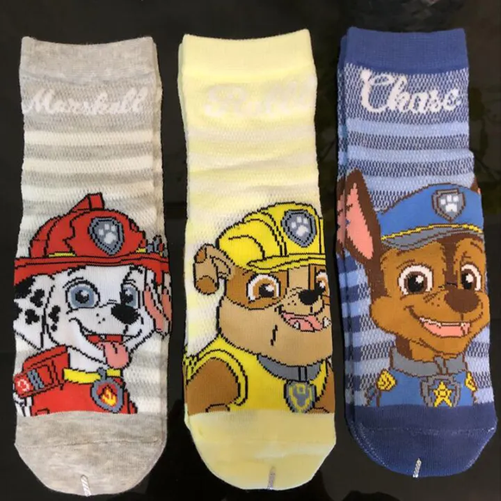 100%25%20Genuine%20Paw%20Patrol%201SET%20Baby%20Spring%20Autumn%20Summer%20Knitted%20Socks%20Skye%20Everest%20Liberty%20Chase%20Marshall%20Rubble%20Rocky%20Age%203-7T%20-%20Image%204
