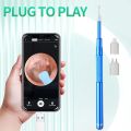 5.5MM HD Visual Ear Endoscope 3 in 1 USB Otoscope Ear Wax Removal HD Endoscope Mini Camera Otoscope Health Care For PC Android. 