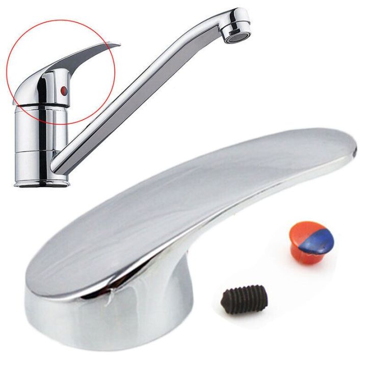 Basin sink Lever handle Metal for Tap basin mixer sink mixer faucet for Bathroom and Kitchen metal chrome bathroom kitchen accessories