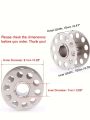 12/24PCS Stainless Steel Sewing Machine Bobbins - Durable Metal Construction for Brother Sewing Machine, Essential Sewing Craft. 