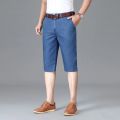2024 Summer Thin Loose Jeans Male Classic Men's Stretch Straight Denim Shorts Business Casual Fashion Shorts Large Size 44 46. 